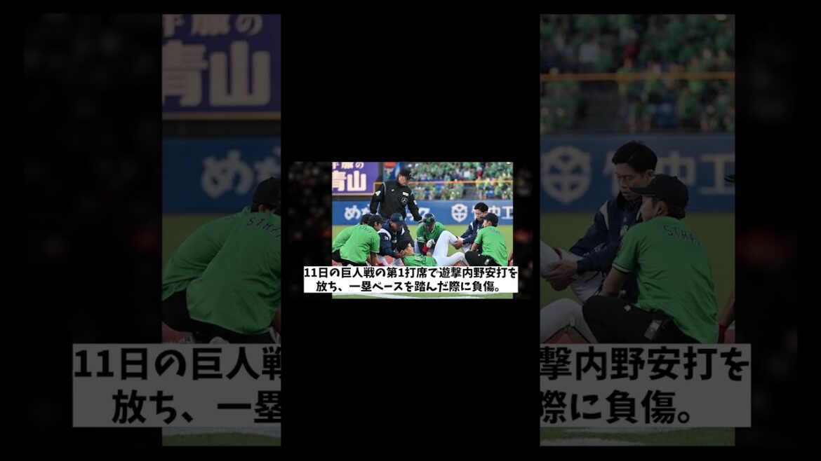 ヤクルト・塩見泰隆　近日中に手術を決断！今季絶望か・・・【野球情報】【2ch 5ch】【なんJ なんG反応】