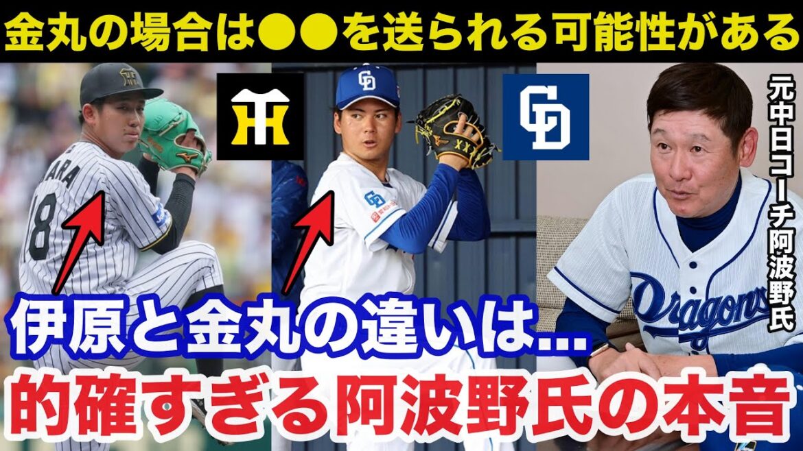 新人王争いの阪神.伊原陵人と中日.金丸夢斗の違いに元中日投手コーチ阿波野秀幸が放ったある本音が的確すぎると話題に【阪神タイガース/中日ドラゴンズ/プロ野球】 新人王争いの阪神.伊原陵人と中日.金丸夢斗の違いに元中日投手コーチ阿波野秀幸が放ったある本音が的確すぎると話題に【阪神タイガース/中日ドラゴンズ/プロ野球】