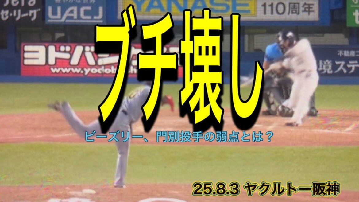 【阪神】ビーズリー、門別投手の弱点とは？