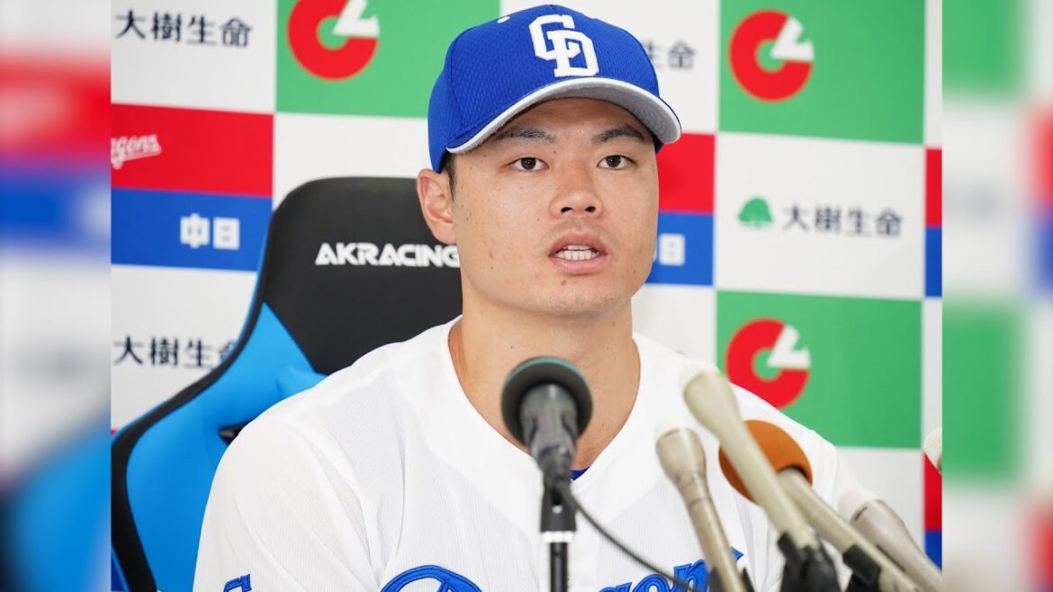 Chunichi-Dragons: #細川成也 選手が #大樹生命月間MVP賞 を受賞🎉 #細川成也 選手が #大樹生命月間MVP賞 を受賞🎉