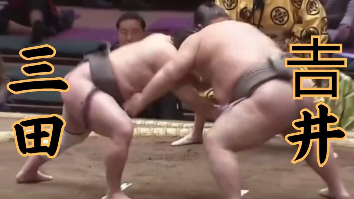 三田（二子山部屋）VS𠮷井 令和7年1月場所3日目#sumo #相撲