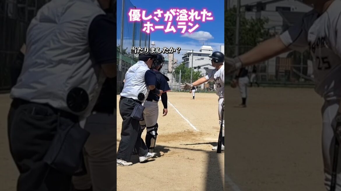 インプレー中だが心配が勝ったもりそーのホームラン   #shorts #baseball #野球 #バッティング #野球のミカタ #打撃探究部屋