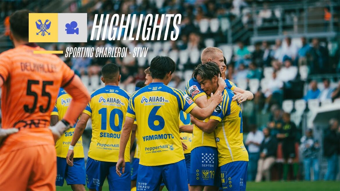 【シントトロイデン】ハイライト | ジュピラー・プロ・リーグ 第2節 シャルルロワ 1-1 STVV