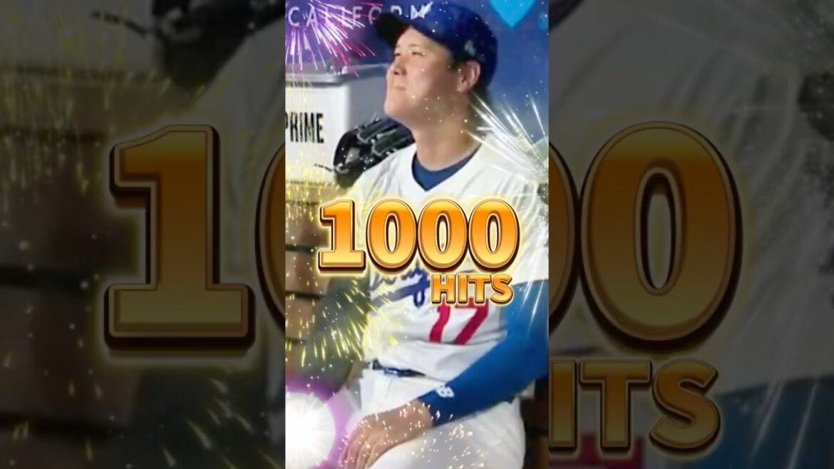 大谷翔平 メモリアル1000本安打。自分のHRで逆転へ #大谷翔平 #1000本 #ドジャース #mlb