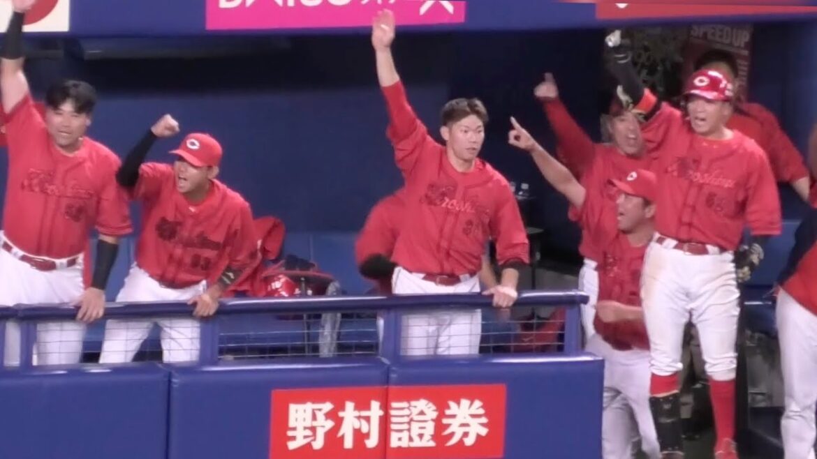 延長11回、中日マルテの暴投が決勝点！勝ち越しの瞬間のカープベンチ！広島東洋カープvs中日ドラゴンズ 2025年8月8日