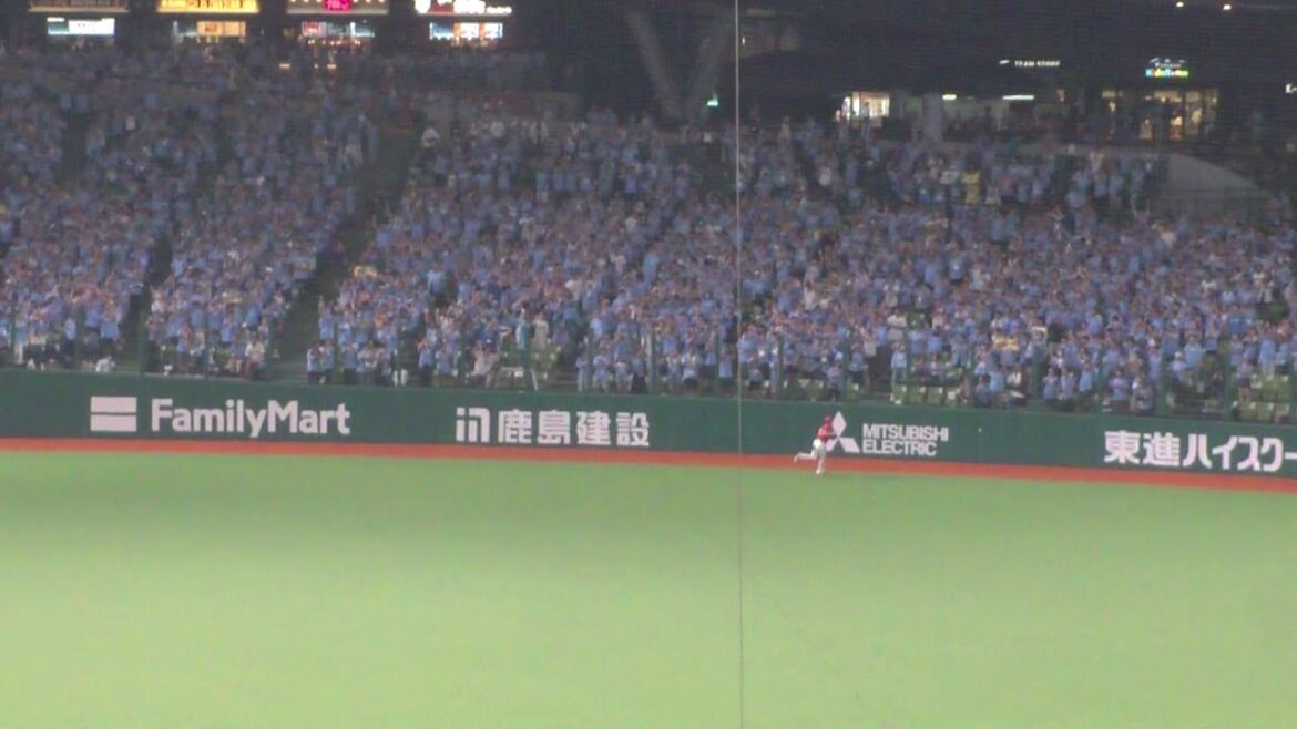 西武 岸潤一郎 ツーベースヒット　西武 vs 楽天　2025年8月9日(土) ベルーナドーム