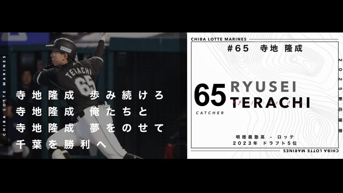 千葉ロッテマリーンズ  新応援歌メドレー(寺地、山本) 【2025新応援歌】