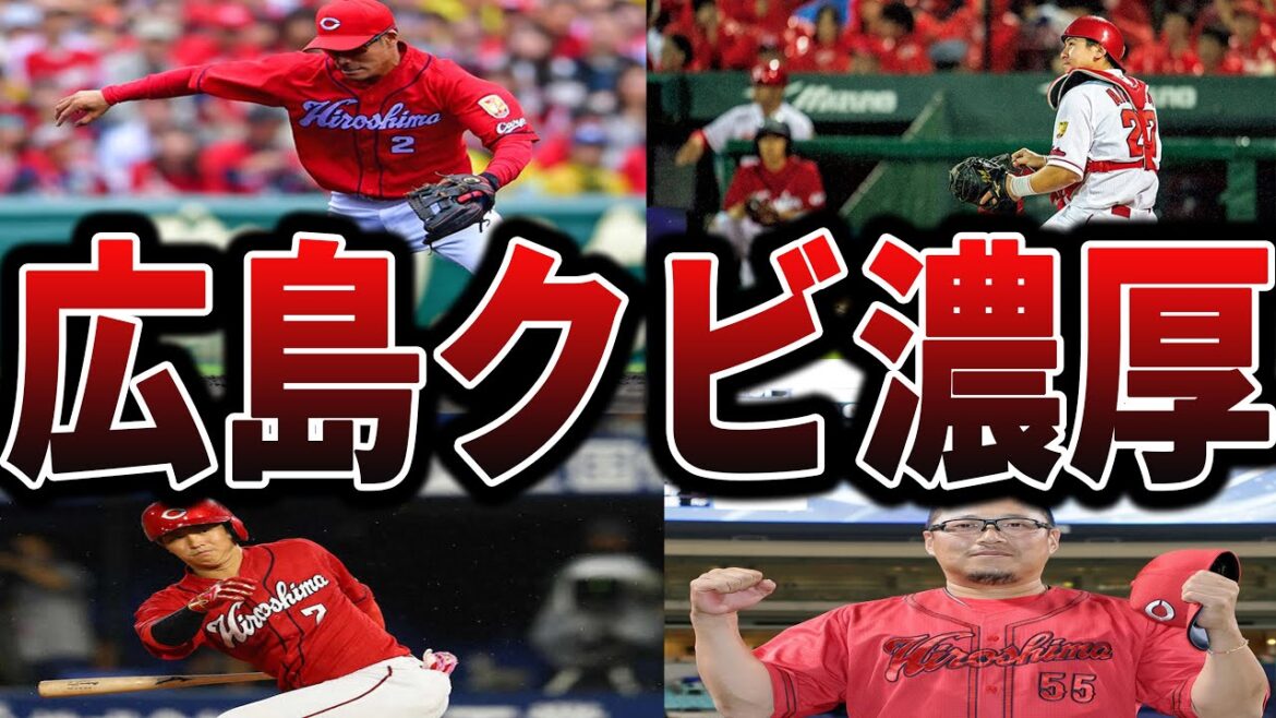 【2025】カープの今シーズン、かなり崖っぷちの選手たち