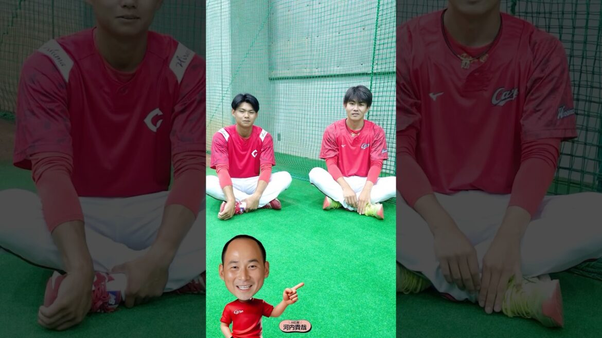 AI広報河内（前川選手と辻選手）