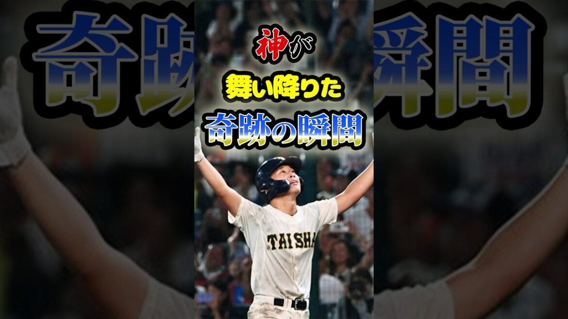 神が舞い降りた甲子園の「奇跡の瞬間」に関する雑学　#野球 #高校野球 #甲子園