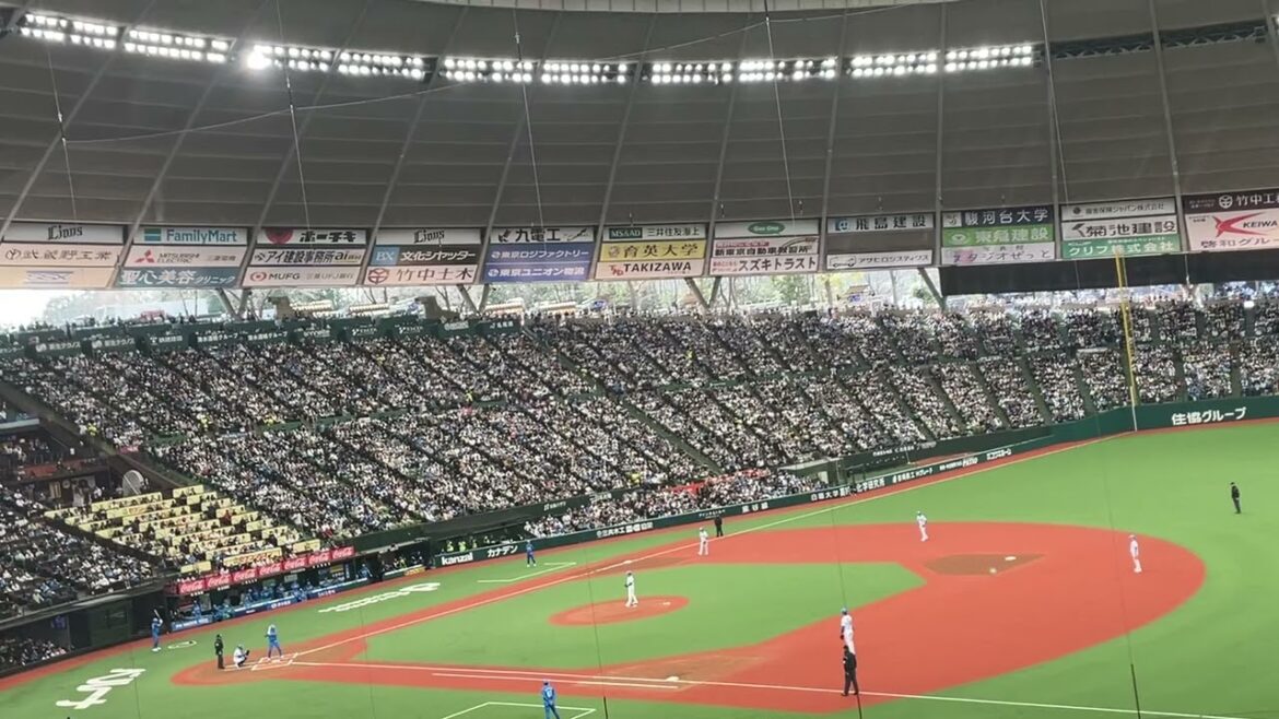 西武OB戦　辻発彦応援歌