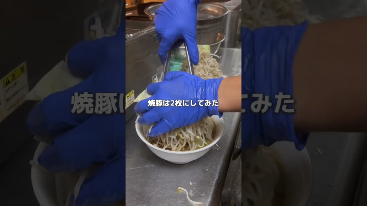 【福岡グルメ】二郎系ラーメン屋が新しくオープン #shorts #吉田凌基 #夢みてなんぼ