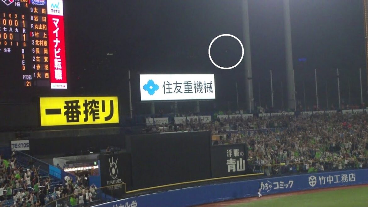 ヤクルト 村上宗隆 劇的サヨナラホームラン 第5号　ヤクルト 3x - 1 DeNA　2025年8月12日(火)　神宮球場