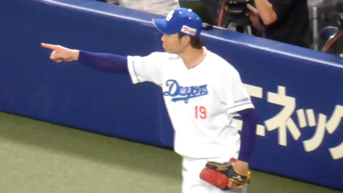 ボスラーが先制タイムリーを放った瞬間の髙橋宏斗　中日ドラゴンズVS広島東洋カープ　2025/08/09