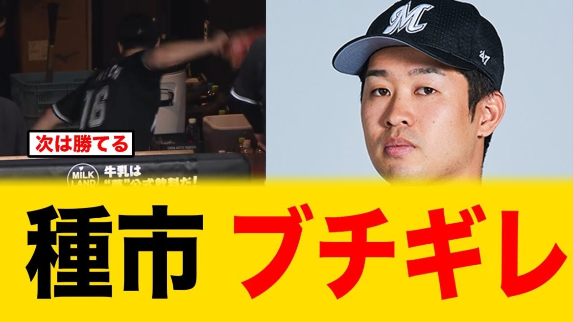 【vs日本ハム】ロッテ種市ブチギレ！！【千葉ロッテマリーンズ】