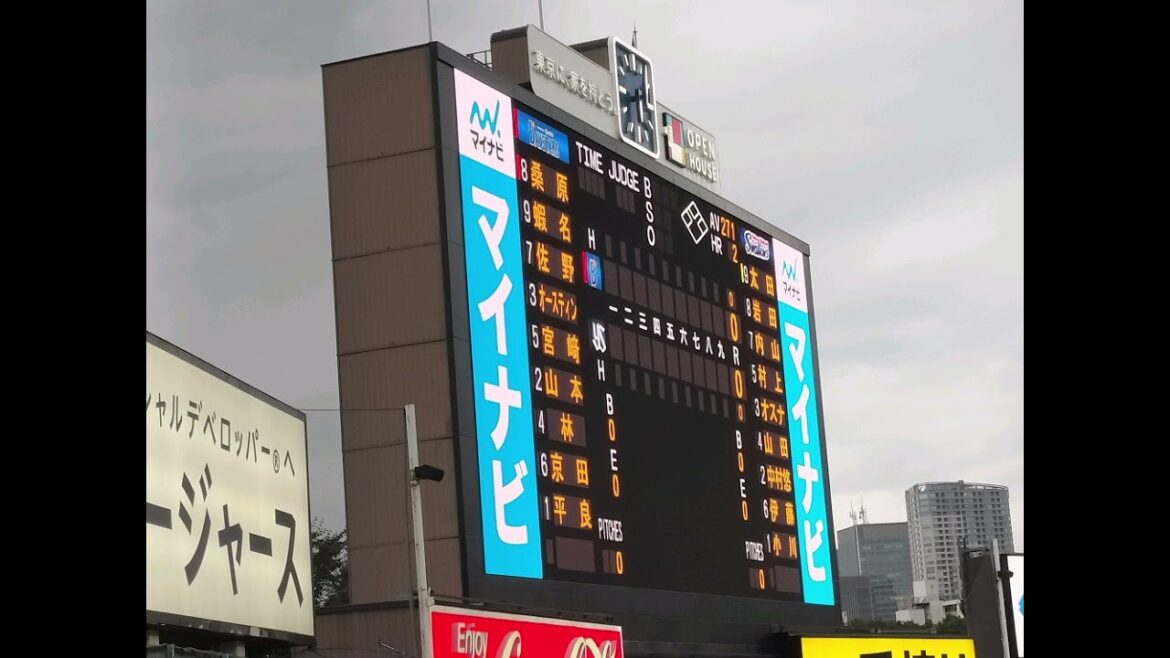 2025.8.11 横浜DeNAベイスターズスタメン1-9応援歌@神宮球場