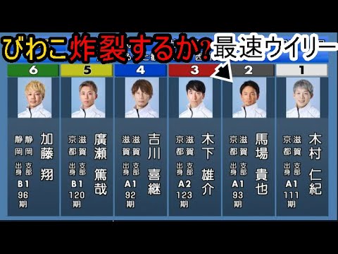 【びわこ競艇】ここで炸裂するか?最速ウイリー②馬場貴也 【びわこ競艇】ここで炸裂するか?最速ウイリー②馬場貴也