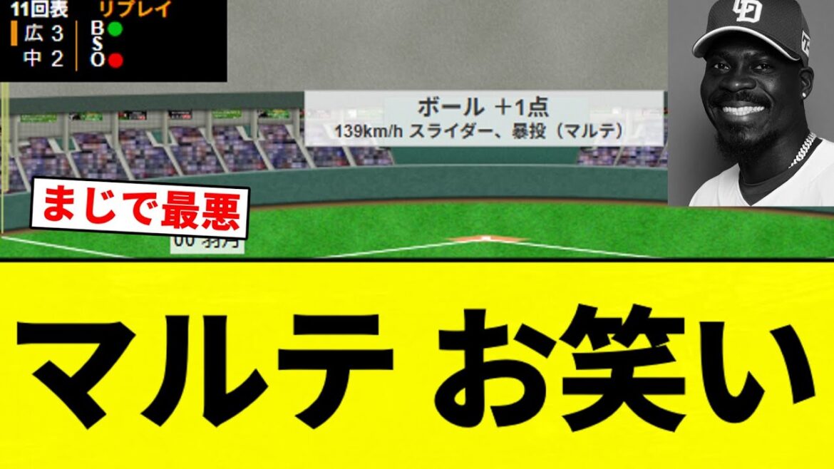 【これがちゅにぶり】マルテ お笑い【プロ野球反応集】【2chスレ】【なんG】