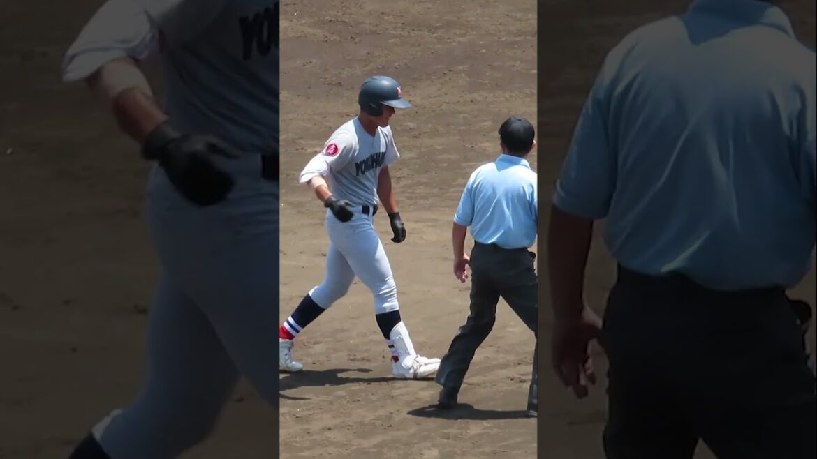 【25夏】横浜高校：阿部 葉太（vs 平塚学園）#shorts