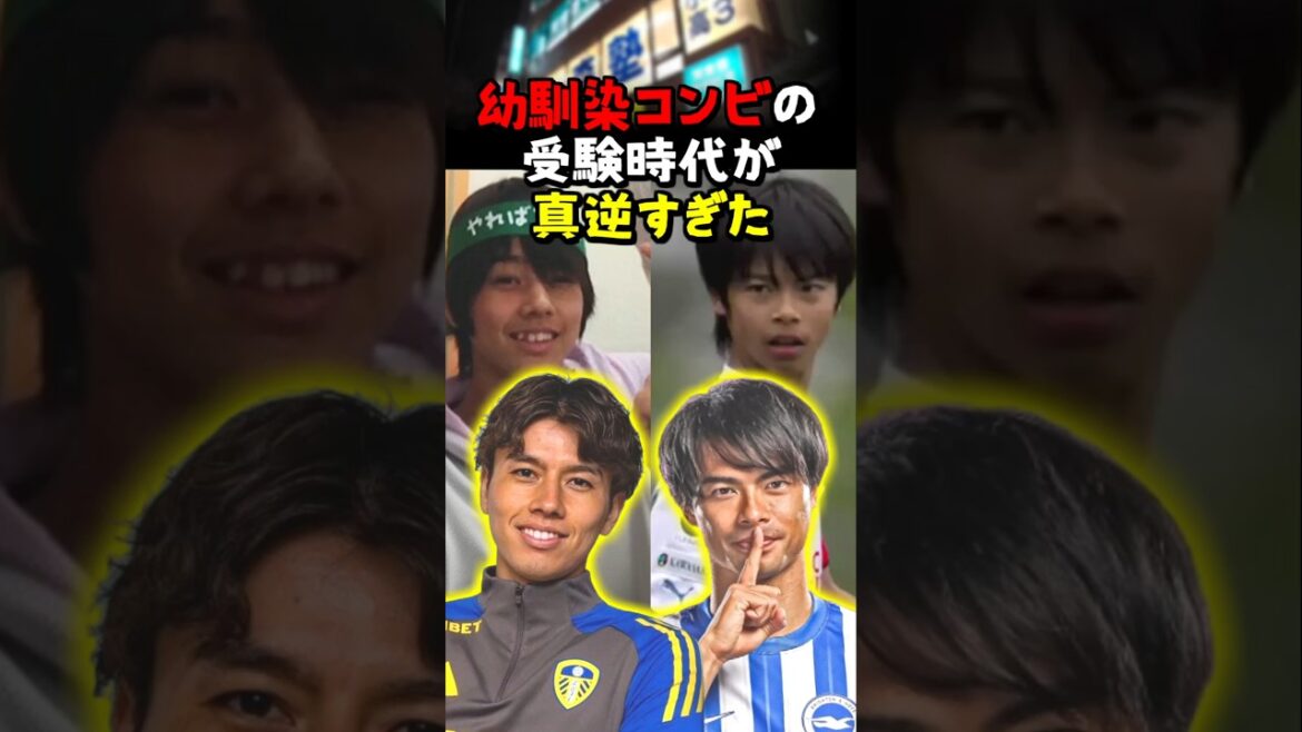 三笘薫と田中碧の受験生エピソードが真逆すぎた【祝！リーズ昇格】#サッカー日本代表 #川崎フロンターレ #鷺沼兄弟