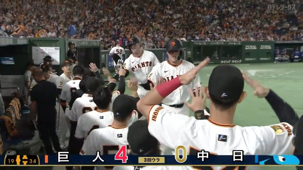 【キャリアハイ更新の第5号】巨人”岸田行倫” スタンド中段へ2ランホームラン! 【キャリアハイ更新の第5号】巨人"岸田行倫" スタンド中段へ2ランホームラン!