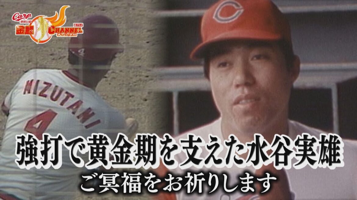 【追悼】黄金期を支えたスラッガー【水谷実雄さん】