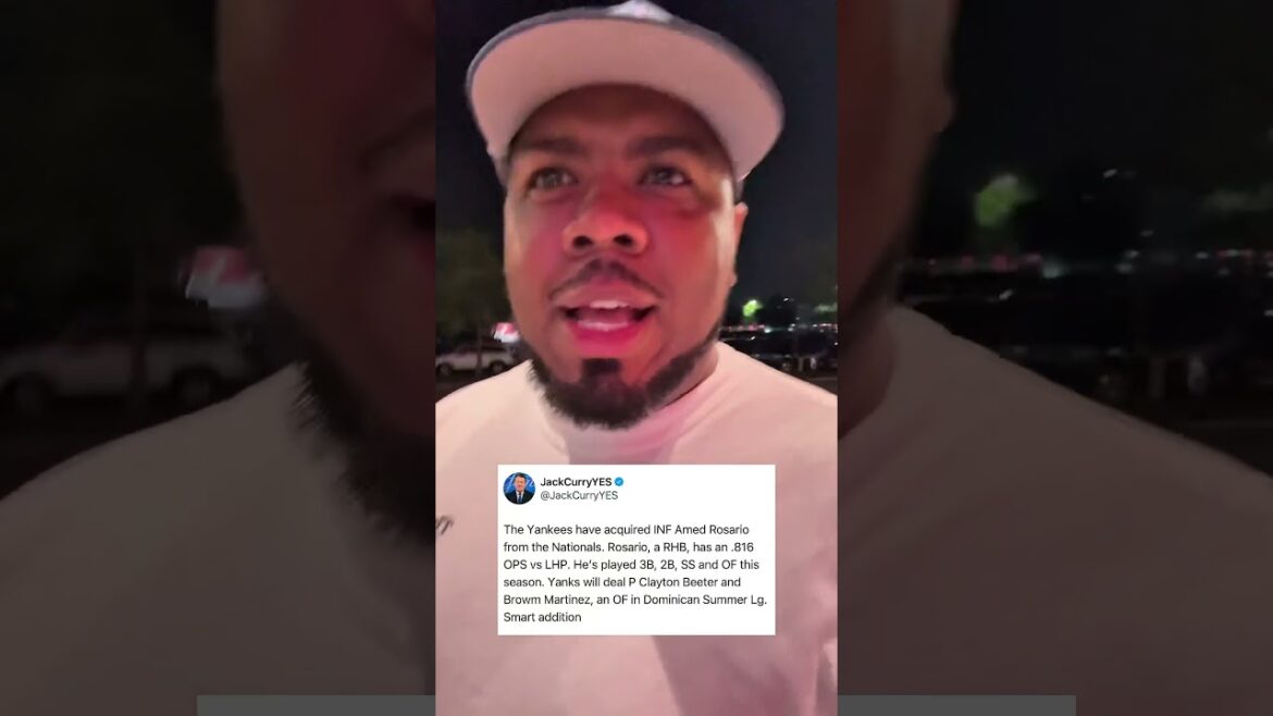 ヤンキースがUTLアメッド・ロザリオとトレード… みんなはどう思う? まだ投手が必要 #yankees #nyy ヤンキースがUTLアメッド・ロザリオとトレード… みんなはどう思う? まだ投手が必要 #yankees #nyy