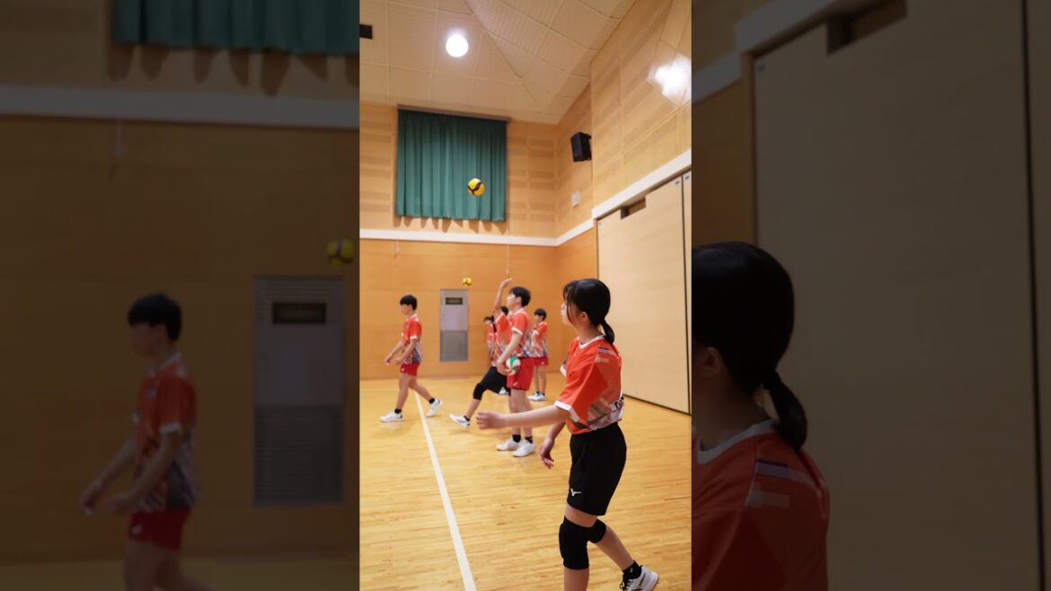 【バレーボール】グランジョーカー広島/サーブ練習