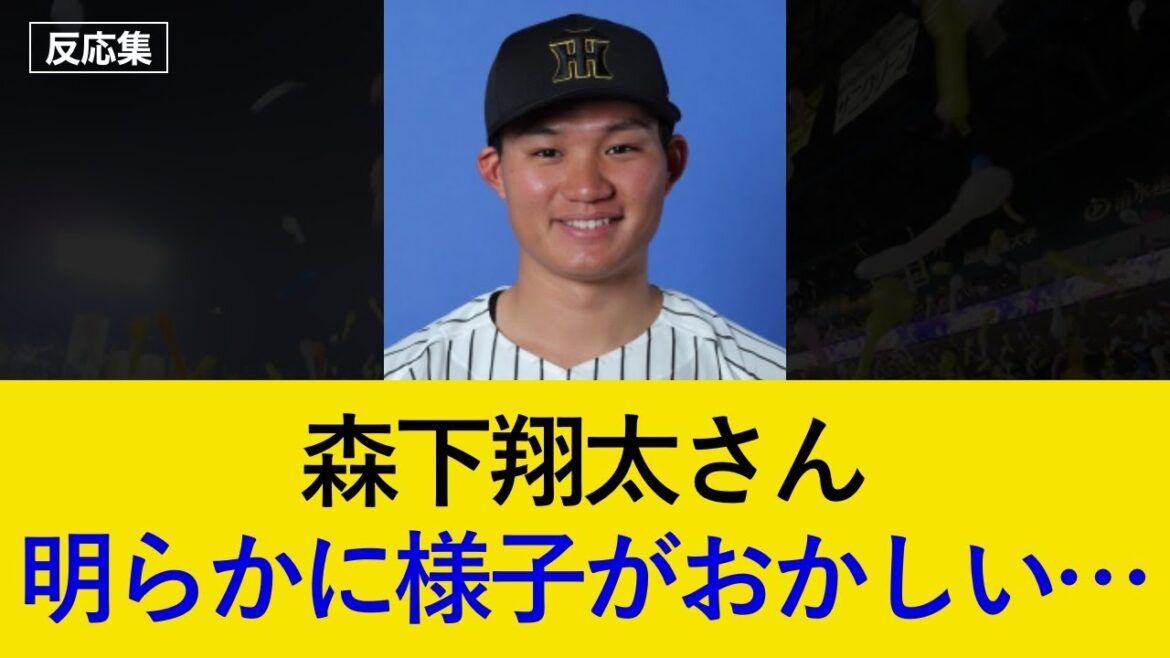 打ちまくっていた森下翔太さん、明らかにおかしくなってしまう…【阪神タイガース・反応集】 打ちまくっていた森下翔太さん、明らかにおかしくなってしまう...【阪神タイガース・反応集】