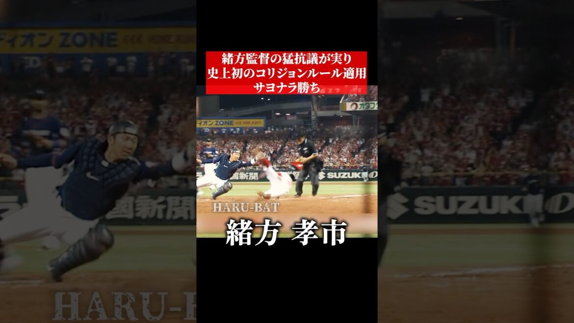 コリジョンルールでサヨナラ勝ち #shorts