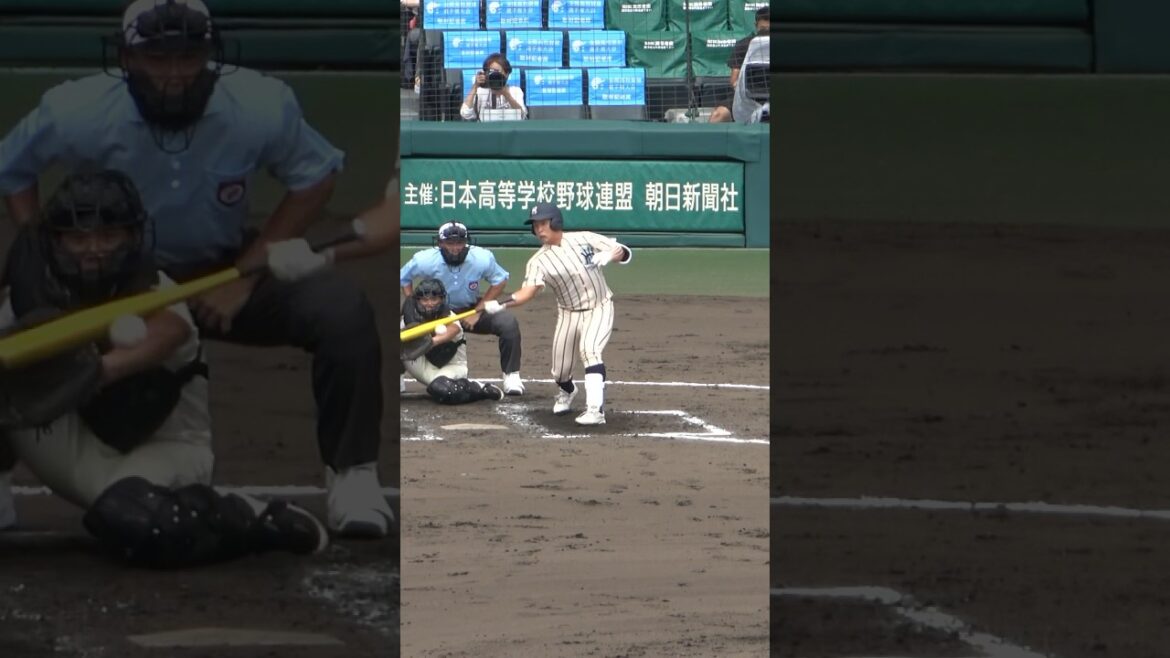 右手一本 気合いで打ったキャプテン！尽誠学園対東大阪大柏原