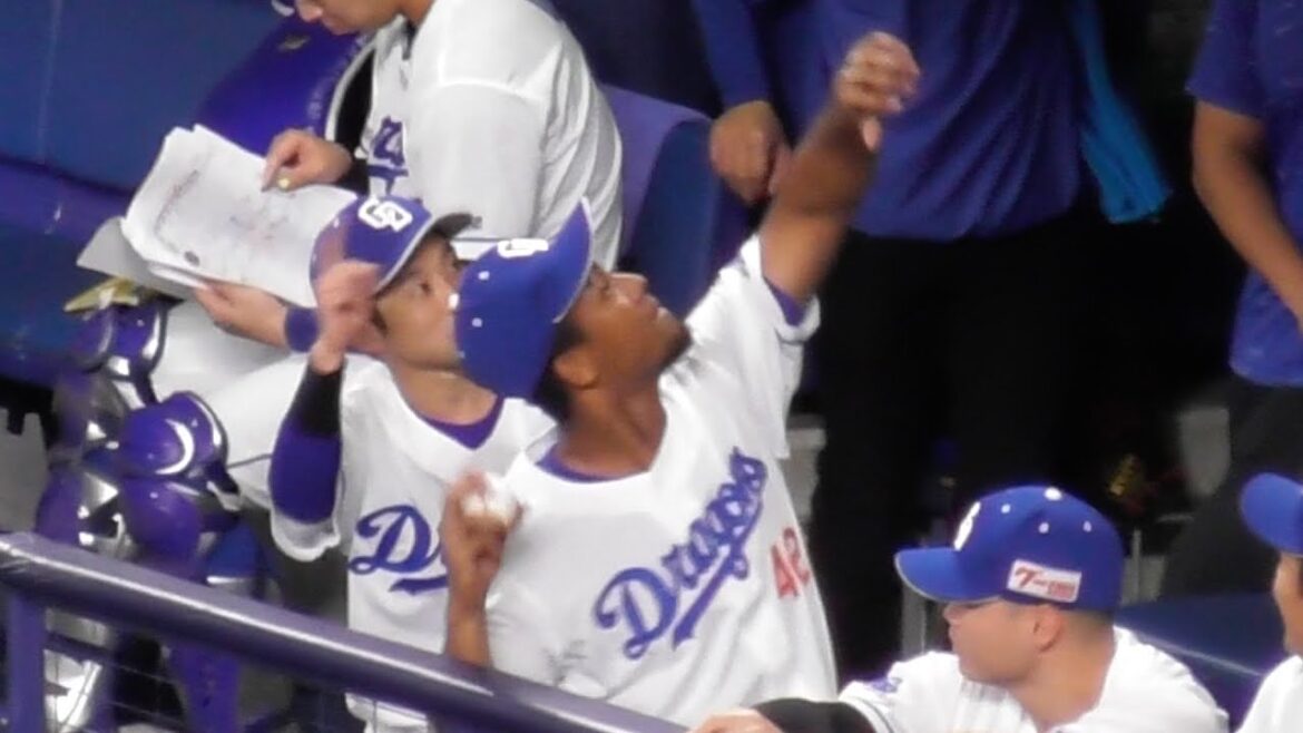 祝プロ初ヒット樋口正修　大事な記念ボール　中日ドラゴンズVS横浜DeNAベイスターズ　2025/08/17