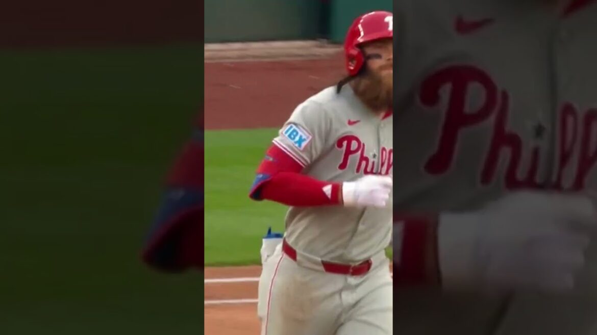 Brandon Marshs First Long Ball of the 2025 Season