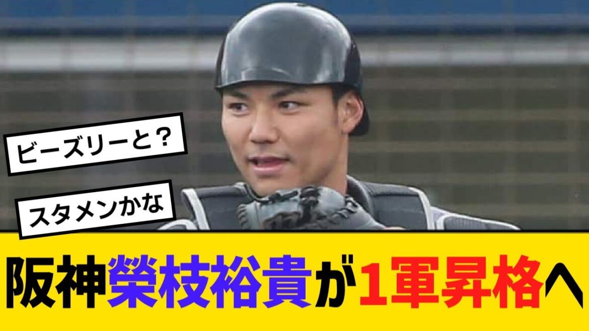 阪神・榮枝裕貴が1軍昇格へ スタメン起用か【野球】【反応】【考察】 阪神・榮枝裕貴が1軍昇格へ スタメン起用か【野球】【反応】【考察】