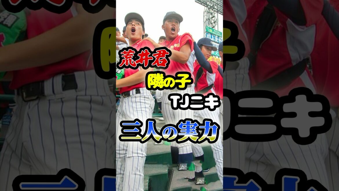 荒井君・隣の子・トミージョンニキ「三人の実力」に関する雑学 #野球 #高校野球 #甲子園 荒井君・隣の子・トミージョンニキ「三人の実力」に関する雑学 #野球 #高校野球 #甲子園