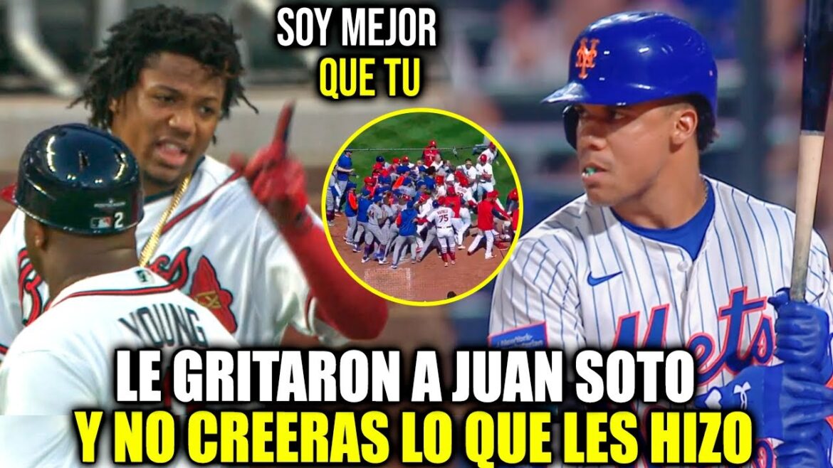 Hicieron ENOJAR y Le GRITARON a JUAN SOTO y NO CREERAS lo que ESTE LE HIZO | MLB
