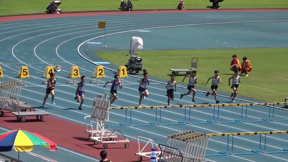 20250816104942スターナイトチャレンジin小林A男子80mＨ決勝 川越 健史5(宮崎西陸上)14"06