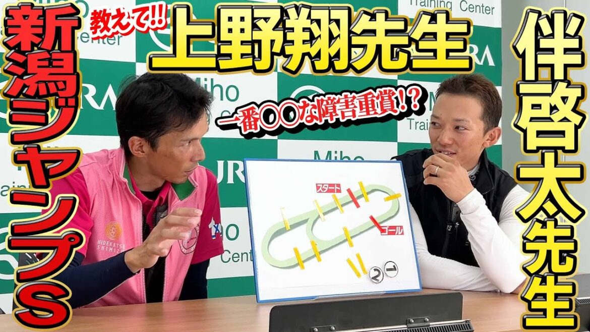【新潟ジャンプS2025】障害重賞で一番〇〇なレース！？上野翔騎手と伴啓太騎手が、レースのポイント・見どころ全部教えます！《東スポ競馬》