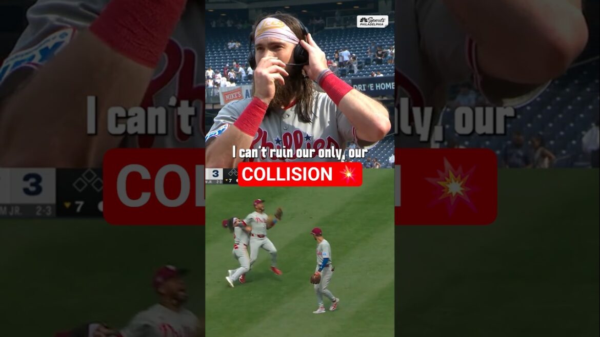 ブランドン・マーシュがソーサをアウトにした #baseball