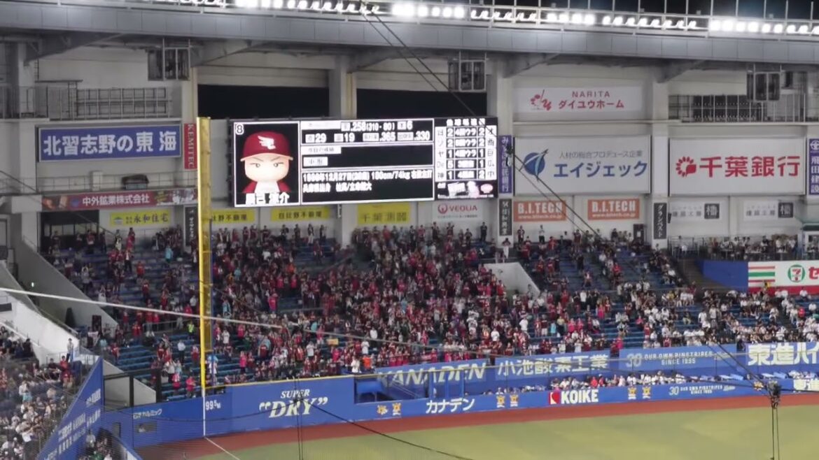 東北楽天ゴールデンイーグルス　イモニレンジャー　＋　得点テーマ 도호쿠라쿠텐골든이글스 이모니레인져 + 득점테마