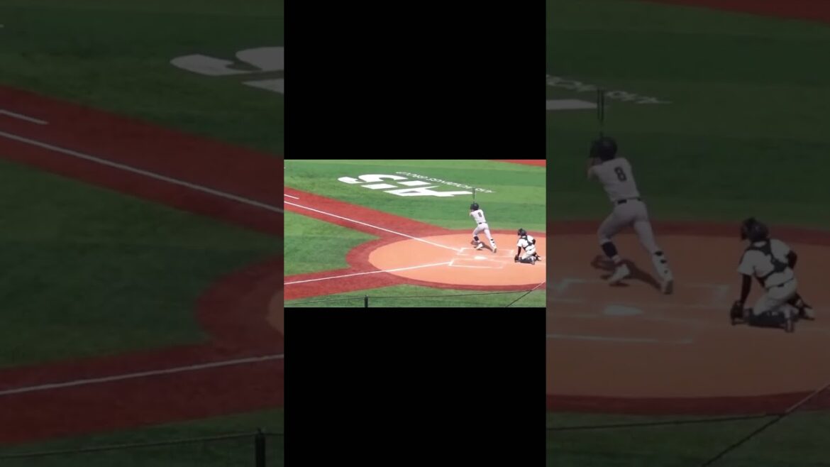 横浜高校・阿部葉太　サヨナラ弾…かと思いきや！逆風で届かず…  横浜高校vs東海大相模　　#高校野球 #横浜高校 #東海大相模 #野球 #ホームラン  #野球