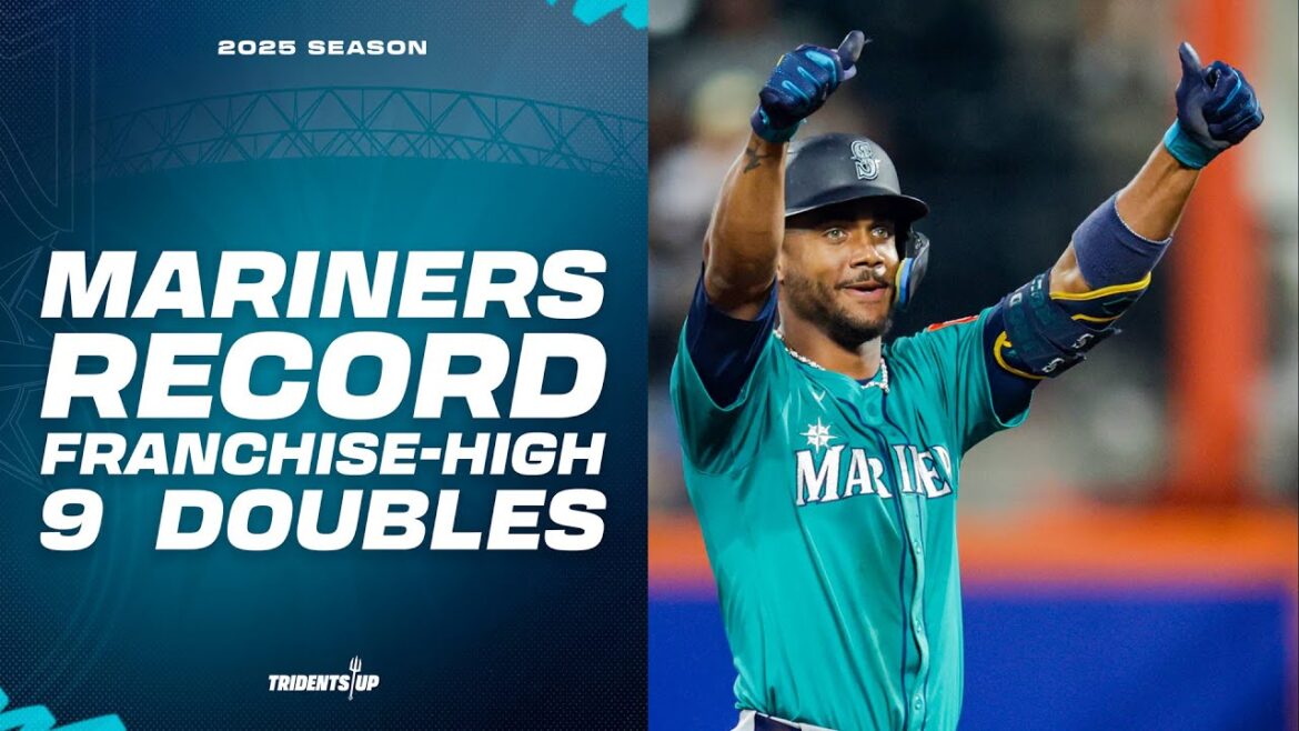 Mariners Make History with Nine Doubles vs. the Mets Mariners Make History with Nine Doubles vs. the Mets