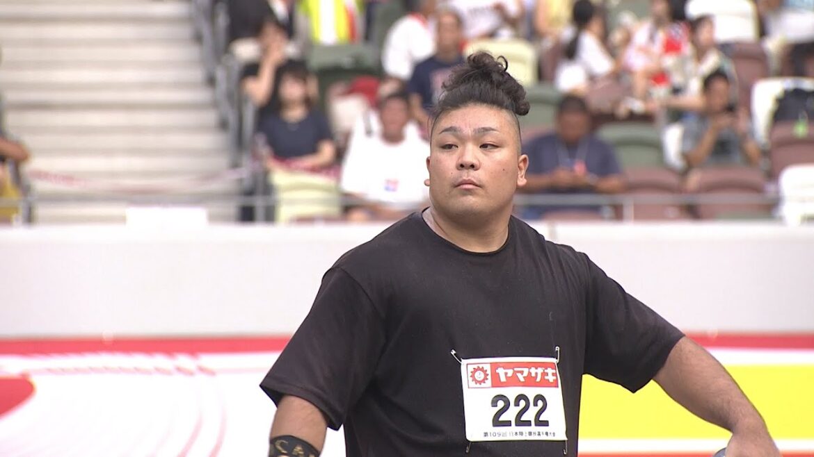 【第109回日本選手権】男子 砲丸投 決勝3位 ●稻福 颯●
