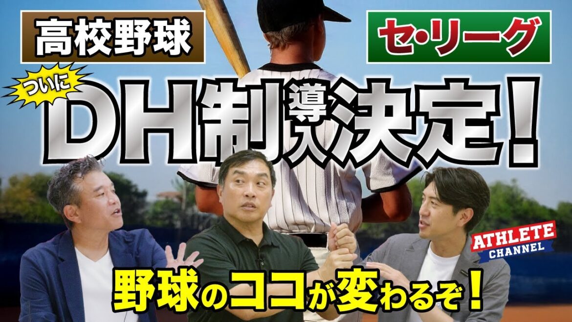 高校野球・セ・リーグついにDH制導入決定！野球のココが変わるぞ！