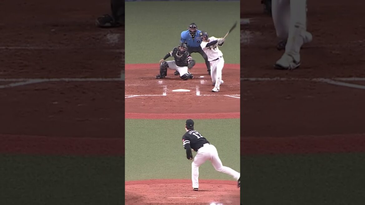 HR～センターカメラ～✨ #ホームラン #センターカメラ #オリックス #shorts