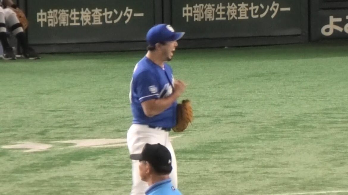 -2025.08.13-【NPB】７回裏 藤嶋健人 一打逆転の絶体絶命を切り抜け渾身のガッツポーズ!! 中日ドラゴンズ（vs読売）