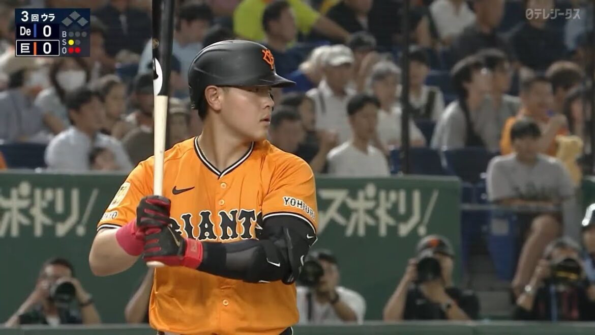 【復帰後初アーチ】岡本和真 均衡を破る第9号ソロホームラン!!