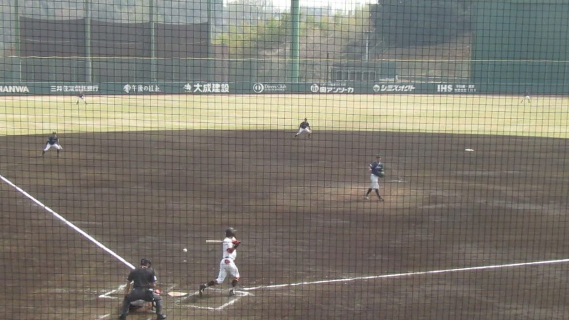 青森大 金森壮大〜巨人 舟越秀虎を内野ゴロ（読売ジャイアンツ対 青森大学 2025年3月26日）
