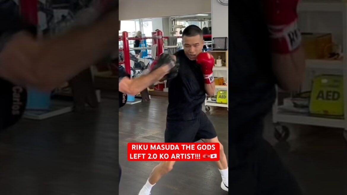 RIKU MASUDA THE GODS LEFT 2.0 KO ARTIST!!! 🥊🇯🇵