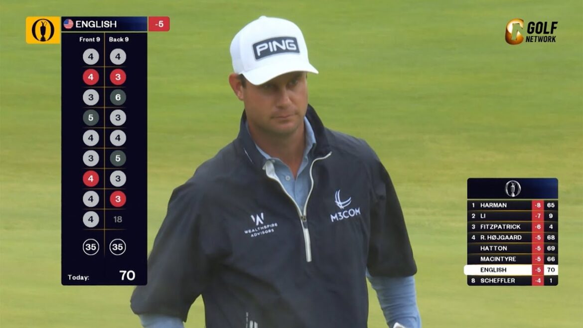 【全英OP25】イングリッシュ「70」、11番はセカンドをピタリと寄せてバーディ 【全英OP25】イングリッシュ「70」、11番はセカンドをピタリと寄せてバーディ